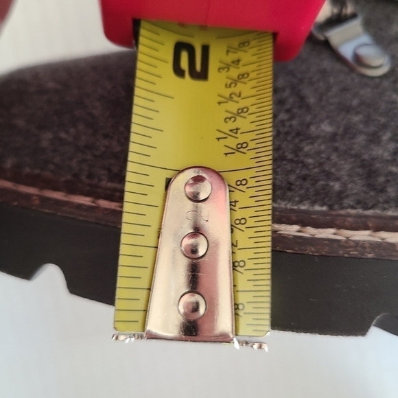 Madden NYC Faux Fur Boots Size 9 Gray Wedge Flannel Hiker Eco Lux Lace Up Zipper - Picture 11 of 13